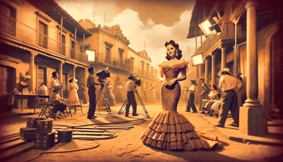28 de abril 1929 Nace Evangelina Elizondo imagen ia ilustrativa