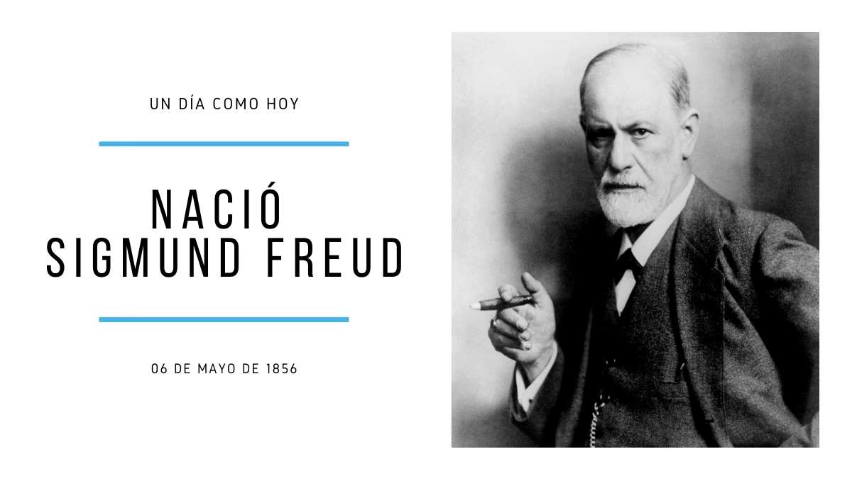 Nace Sigmund Freud