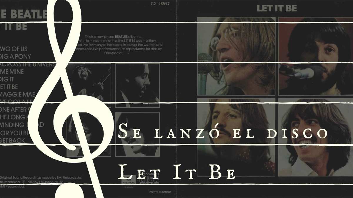 Se lanzó el disco Let it be