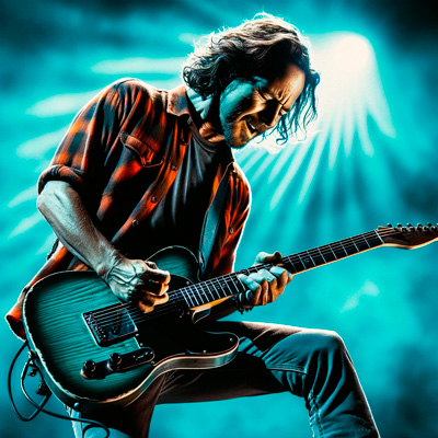 23 de diciembre 1964 Nace Eddie Vedder tocando la guitarra en un escenario