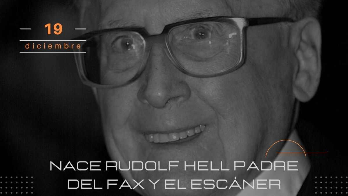 Nace Rudolf Hell