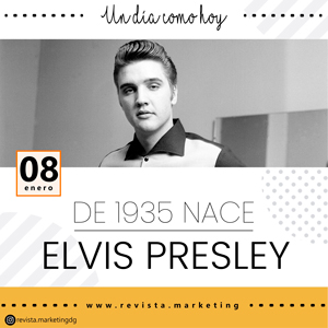 08 de enero 1935 Nace Elvis Presley