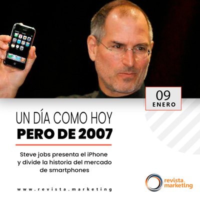 09 de enero 2007 Apple presenta el iPhone