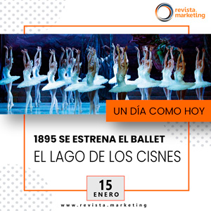 15 de enero 1877 Se estrena El Lago de los Cisnes