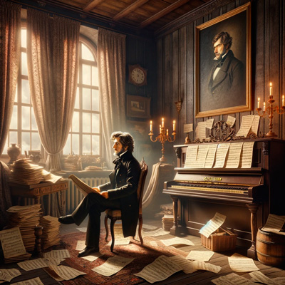31 de enero 1797 Nace Franz Schubert representación artística
