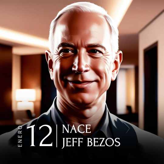 12 de enero 1964 Nace Jeff Bezos