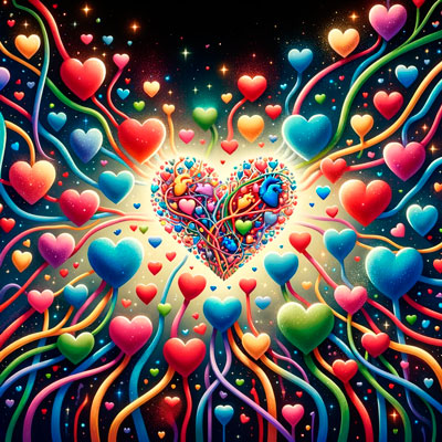 14 de febrero Día Mundial de las Cardiopatías Congénitas ilustración representativa