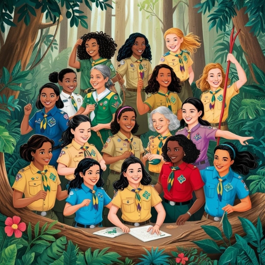 DIA DEL PENSAMIENTO SCOUT IMAGEN IA REVISTA MARKETING