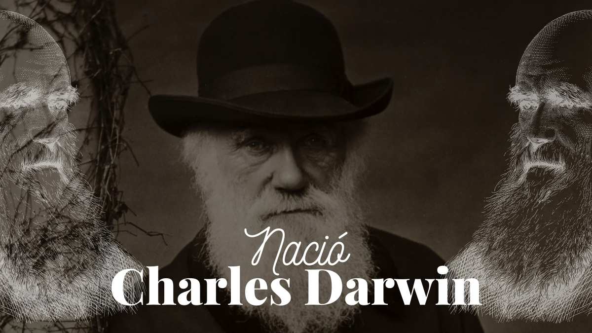 Nace Charles Darwin