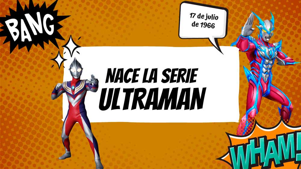 Nace la serie Ultraman
