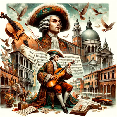 04 de marzo 1678 Nace Antonio Vivaldi imagen ia ilustrativa