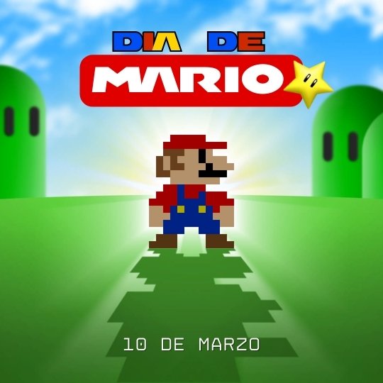 10 de marzo Día de Mario Bros