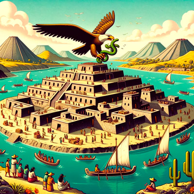  13 de Marzo 1325 Fundación de Tenochtitlan