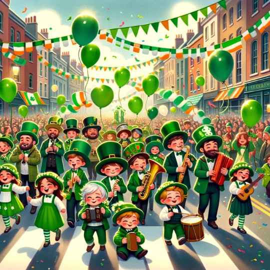 Dia de San Patricio imagen IA representativa