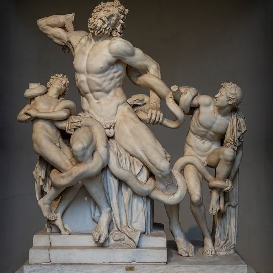 Escultura El Laocoonte y sus hijos de Escuela de Rodas