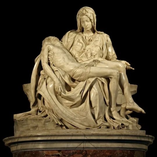 Escultura La Piedad de Miguel Ángel