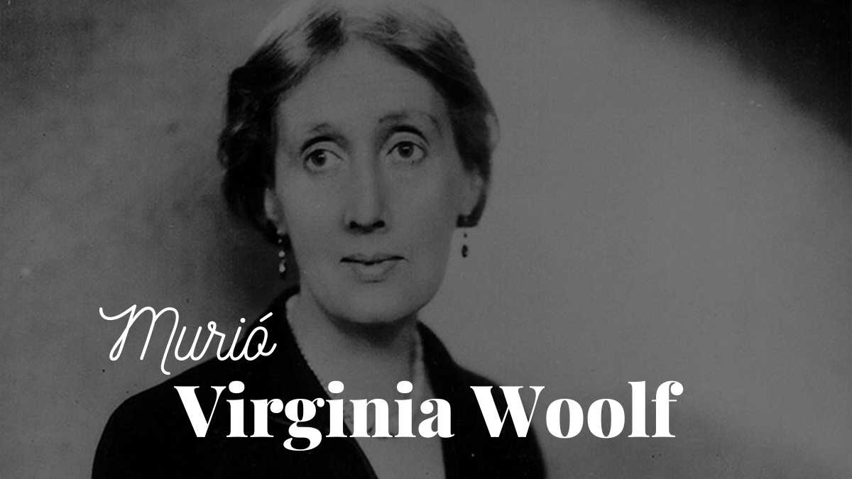 Murió Virginia Woolf