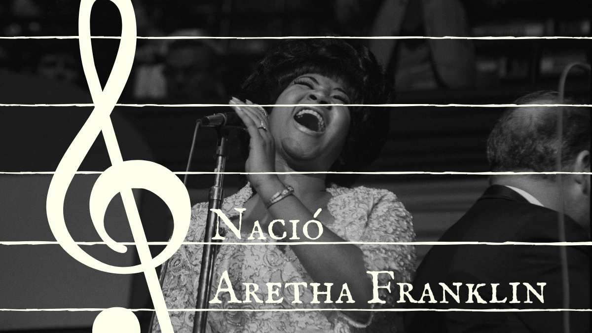 Nace Aretha Franklin