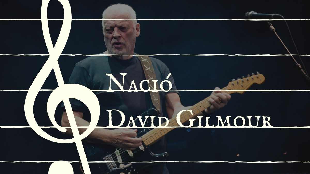 Nace David Gilmour