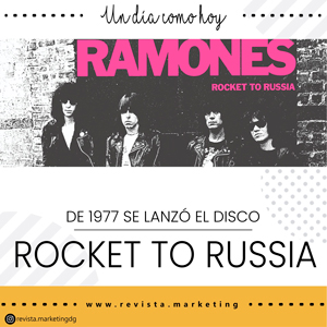 04 de noviembre 1977 Lanzamiento del album Rocket to Russia