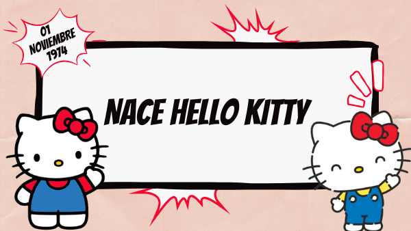 Nace Hello Kitty