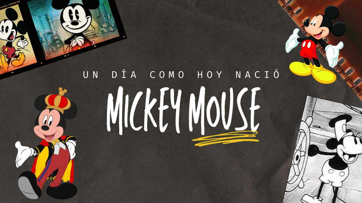 Nace Mickey Mouse