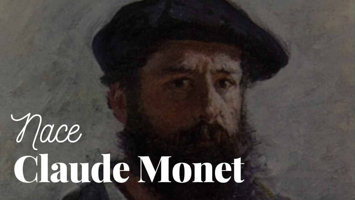  Nace Claude Monet