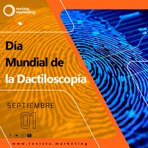 01 de septiembre Día Mundial de la Dactiloscopia
