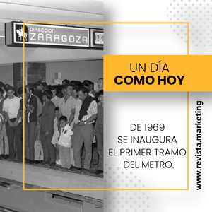 04 de septiembre 1969 Un dia como hoy se inaugura el primer tramo del metro en Mexico