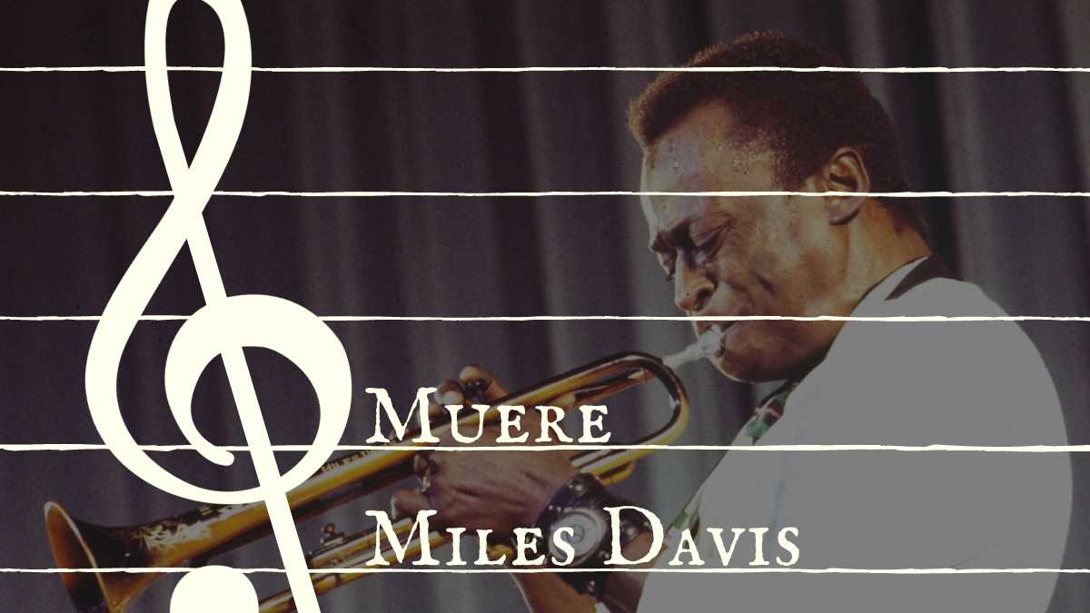 Muere Miles Davis